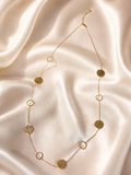 Collier Éclat — Sautoir doré en acier inoxydable
