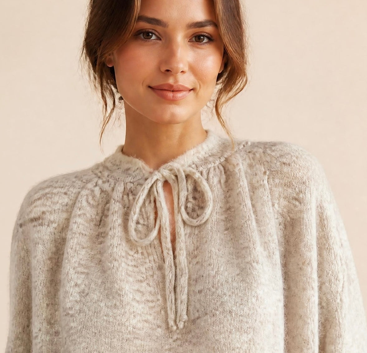 Pull Bohème Crème