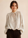 Pull Bohème Crème