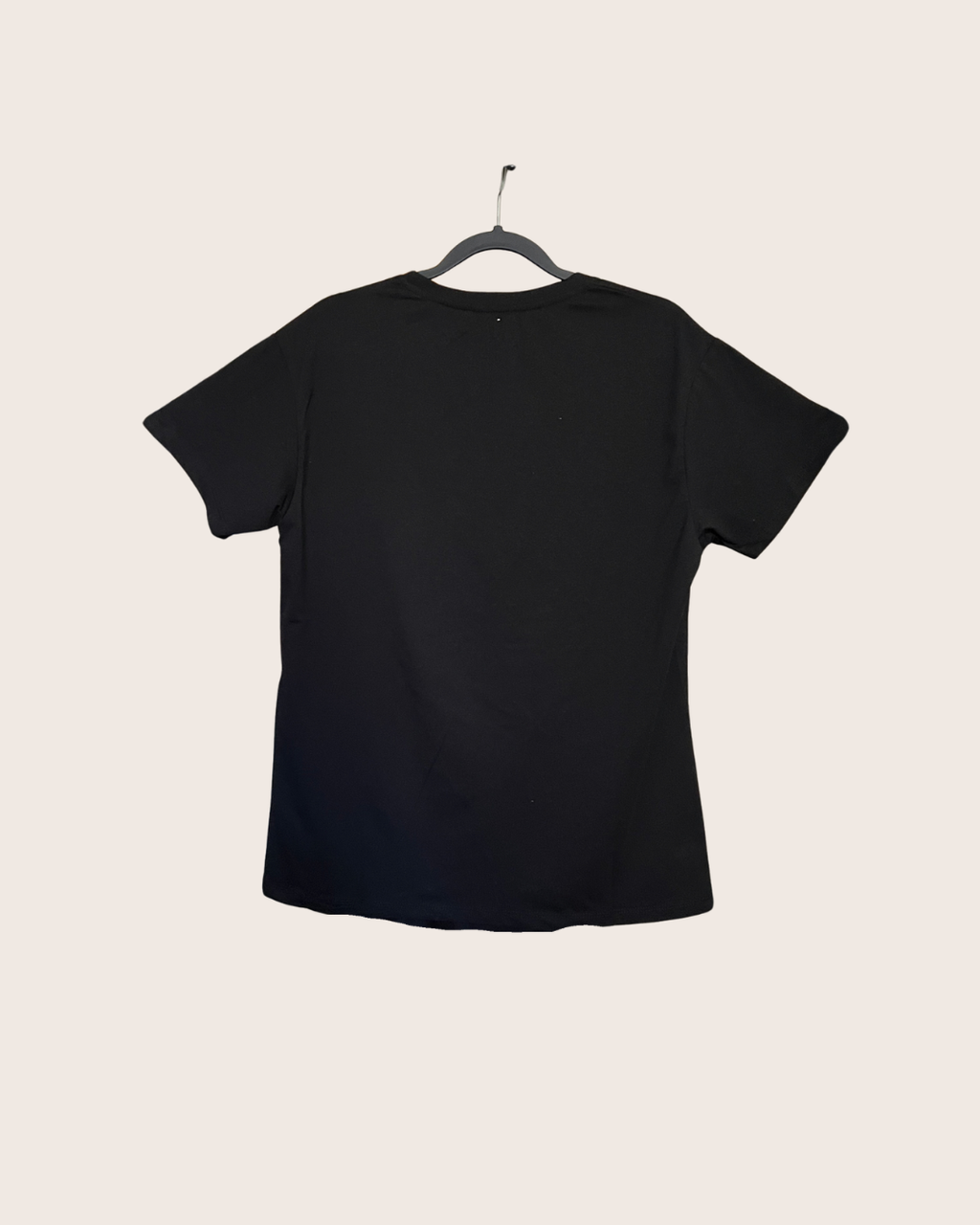 T-SHIRT MANCHE COURTES NOIR